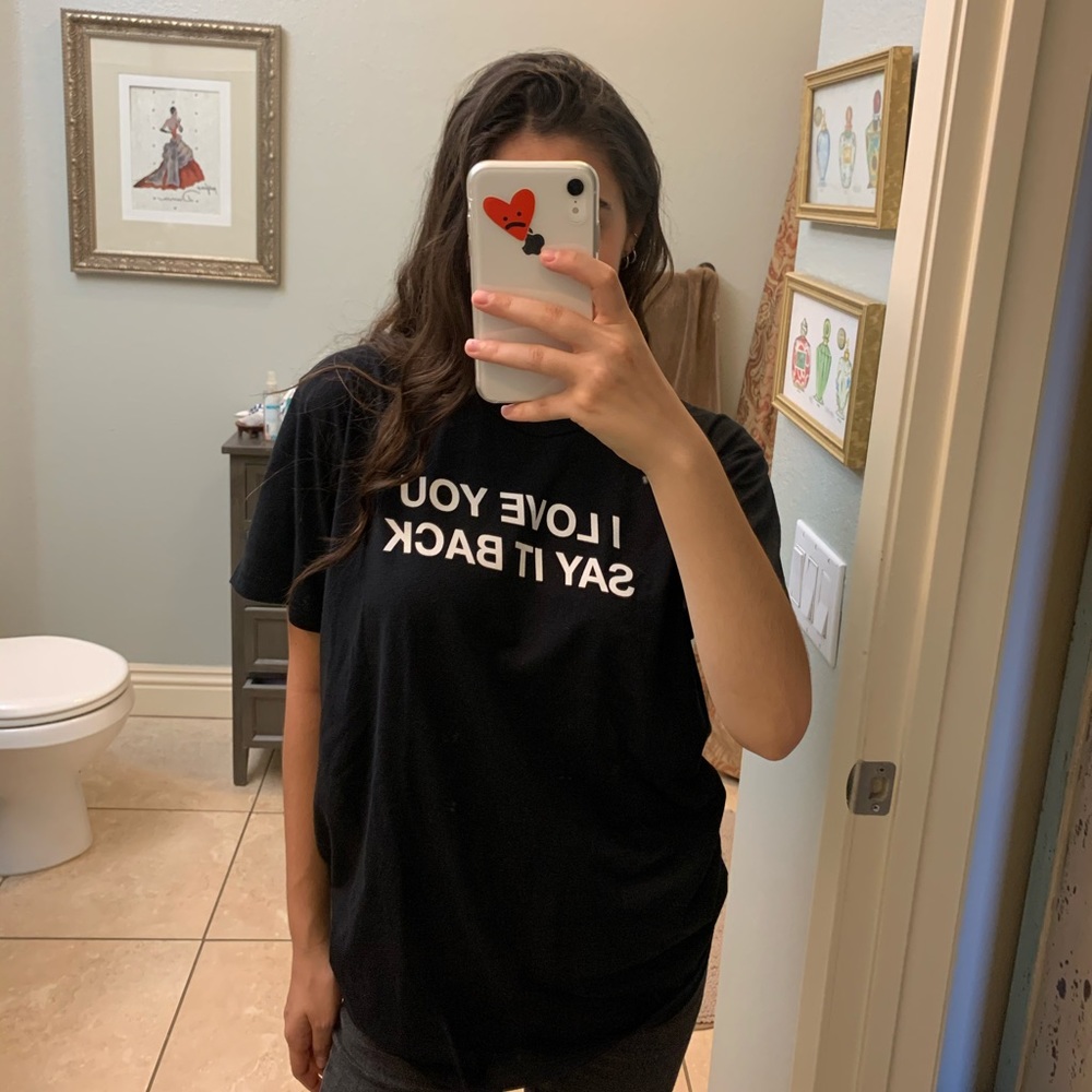 Lonely Ghost I love you say it back T Shirt